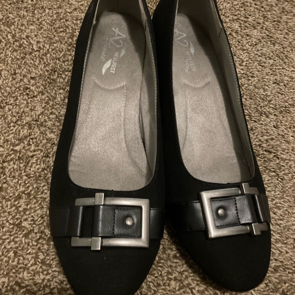 black heels size 11